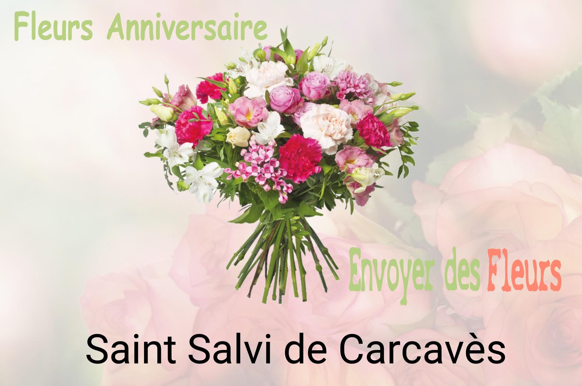 Bouquet de fleurs d’anniversaire livré à Saint-Salvi-de-Carcavès